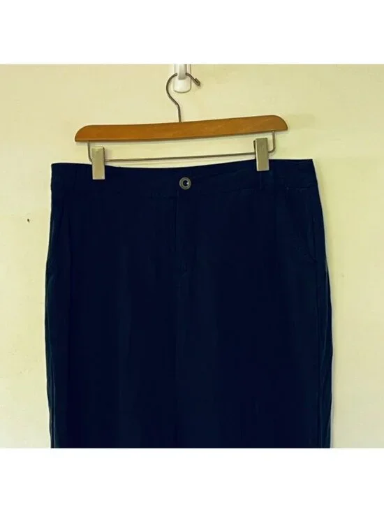 Sundance Lillie Wide-Leg Tencel Pants 10 Relaxed Minimalist Lagenlook - Picture 4 of 16